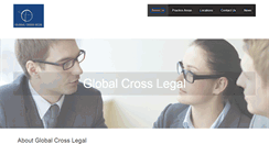 Desktop Screenshot of globalcrosslegal.com
